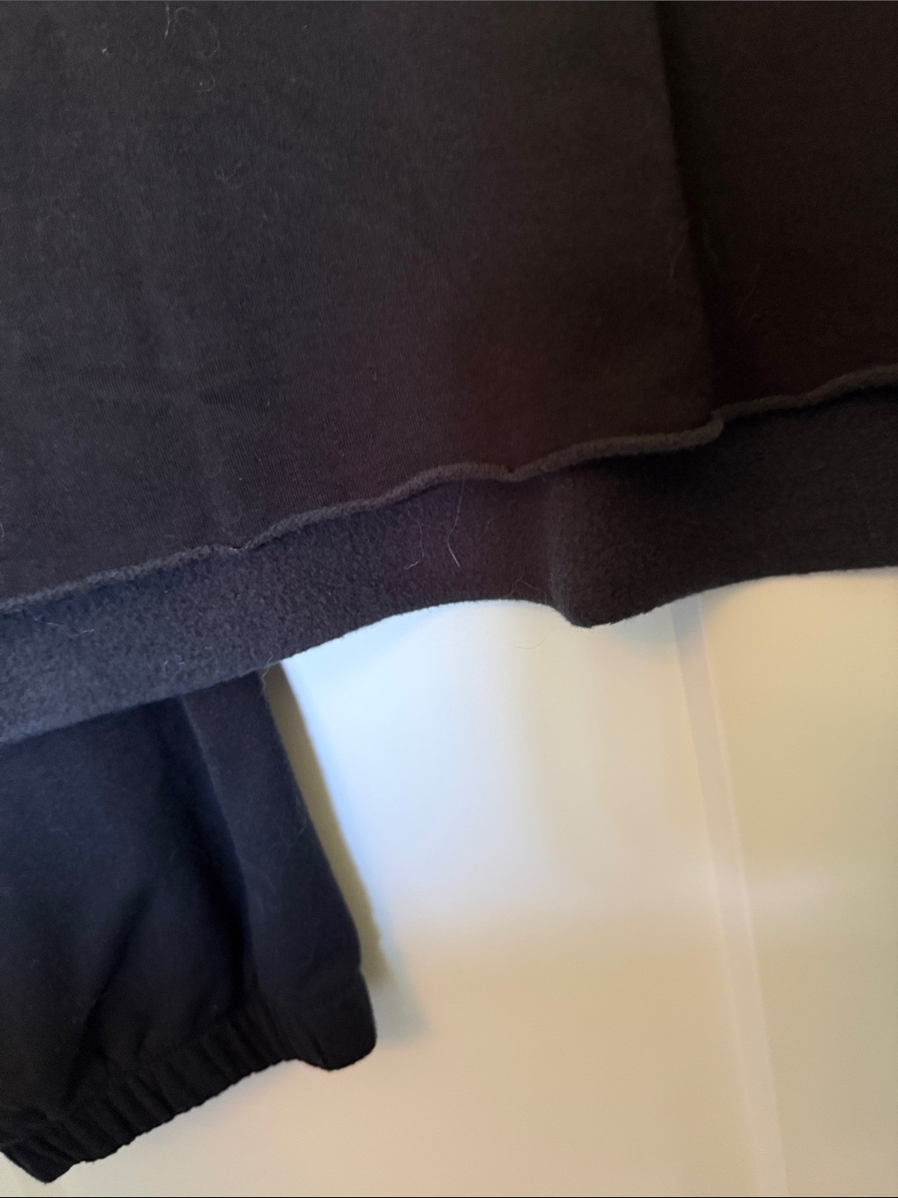Offline by Aerie Black Half-Zip Pullover Hoodie Sweatshirt - Picture 4 of 5